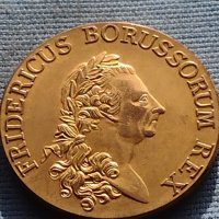 Сувенирна монета FRIDERICUS BORUSSORUM REX 25061, снимка 4 - Нумизматика и бонистика - 42726870