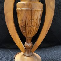 Дървена купа по ветроходство, снимка 1 - Антикварни и старинни предмети - 40714641