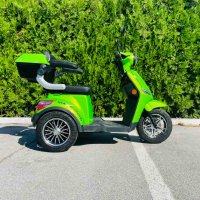 Електрическа Триколка FM1 1500W Зелена, снимка 2 - Мотоциклети и мототехника - 42278218
