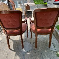 Уникални стари столове тип кресло. №3901, снимка 9 - Антикварни и старинни предмети - 40578625