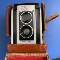 Vintage Kodak Duaflex II Camera With Kodet Lens C59, снимка 14 - Колекции - 40538419