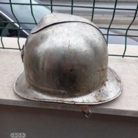 Стара пожарникарска каска шлем, снимка 4 - Антикварни и старинни предмети - 38822979