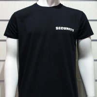 Нова мъжка тениска с трансферен печат SECURITY , снимка 7 - Тениски - 30163003