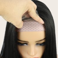 Силиконова лента за глава за ПЕРУКА | ПРОТИВ Подхлъзване лента за глава КОД line4, снимка 1 - Аксесоари за коса - 42109523