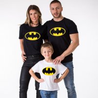  Тениски Batman и Supermen Мъжки Дамски и Детски , снимка 2 - Тениски - 29626827