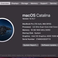 MacBook Pro 13” mid 2012, снимка 6 - Лаптопи за работа - 44287605