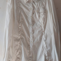 MarCain Original Size XL Бяла риза, снимка 1 - Ризи - 44567001