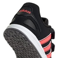 НАМАЛЕНИЕ!!!Бебешки спортни обувки ADIDAS Switch Черно с розови ленти, снимка 5 - Бебешки обувки - 34133331