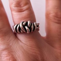 Сребърен пръстен за жени - 925 , снимка 1 - Пръстени - 32168899