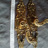 барокови дръжки за врата на шилд-комплект , снимка 3 - Антикварни и старинни предмети - 30502398