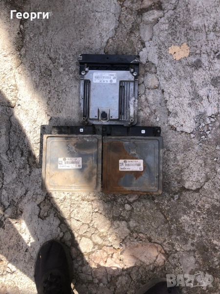 Engine ECU, VW Golf, 2.0 TDI, 0281015029, 0 281 015 029, 03L907309, 03L 907 309 , EDC17CP14, снимка 1