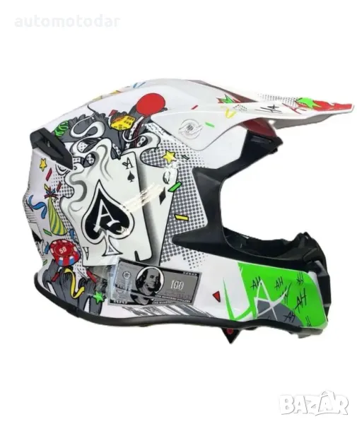 Каска за мотокрос ендуро атв, снимка 1