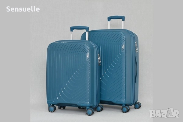 Комплект малък и среден куфар - различни цветове, снимка 1