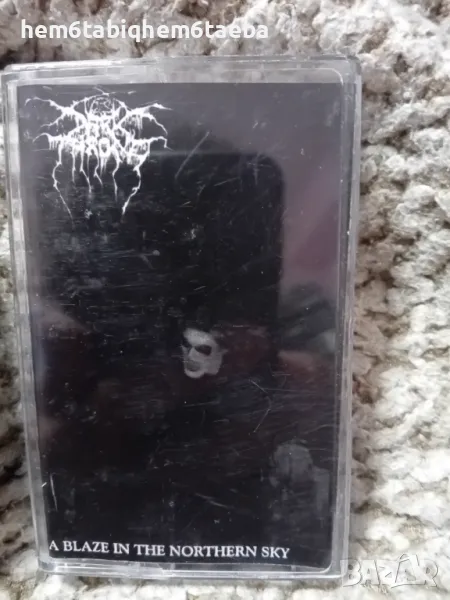 РЯДКА КАСЕТКА - DARKTHRONE - A Blaze in the Northern Sky, снимка 1