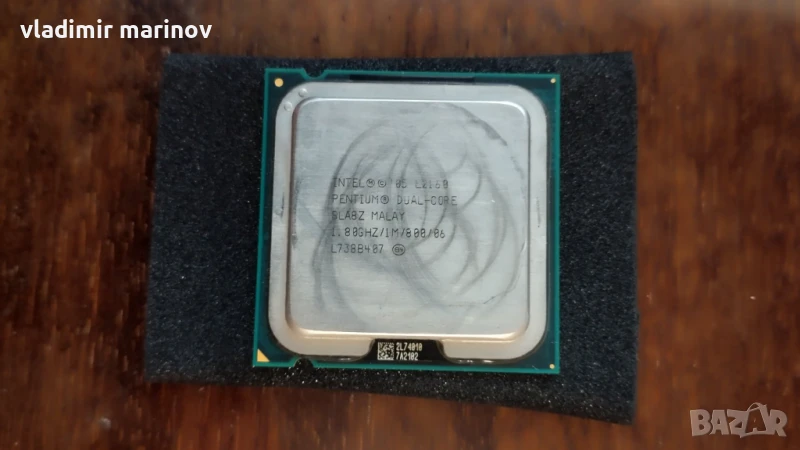 Двуядрен процесор Intel Pentium Dual Core E2160 1.8 GHz, снимка 1