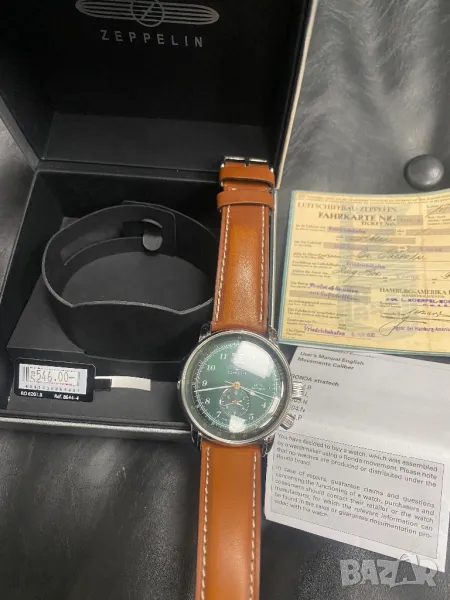 Нов мъжки часовник Zeppelin с гаранция, снимка 1