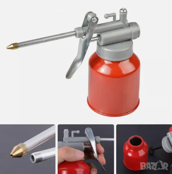 Масльонка за смазване с твърд накрайник 250мл., снимка 1