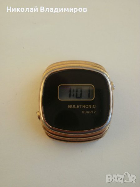 Buletronic български часовник оригинален рядък Булетроник дамски, снимка 1