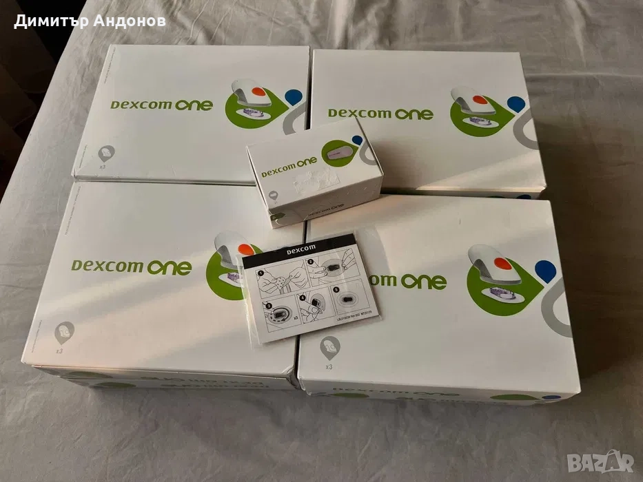 Продавам сензори за постоянно наблюдение на кръвната захар Dexcom One, снимка 1