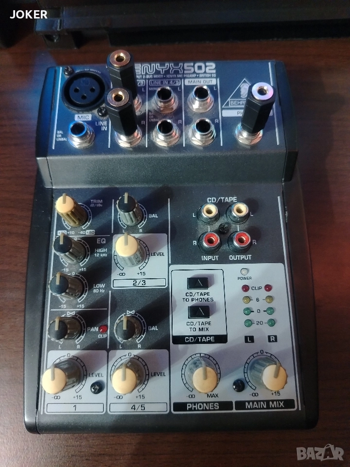 Behringer XENYX 502, снимка 1