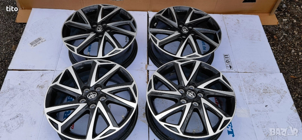 Оригинални 5 100 16 цола Тойота /Toyota, снимка 1