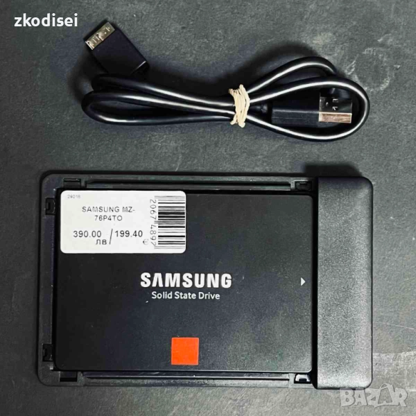 Преносим хард SAMSUNG MZ-76P4TO, снимка 1
