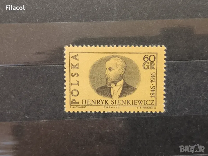 Полша Личности 1966 Сенкевич, снимка 1