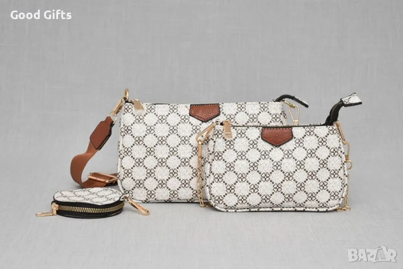 Дамска чанта, Комплект от 3 части с портмоне, снимка 1