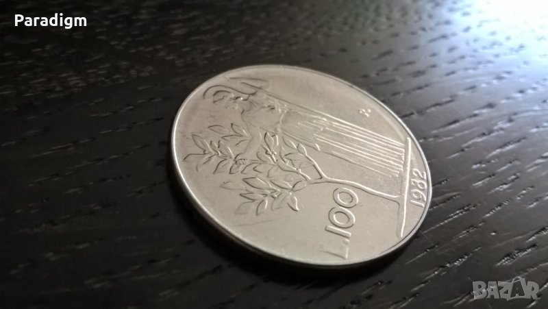 Монета - Италия - 100 лири | 1982г., снимка 1