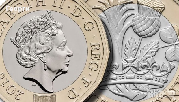 Изкупувам английски лири (паунди) на метални монети. , снимка 1