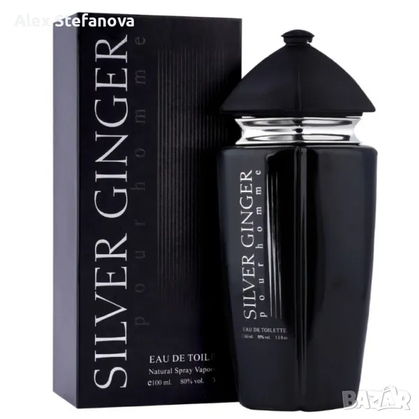 Парфюм Silver Ginger by BN, U n i s e x, Eau de toilette 100ml, снимка 1