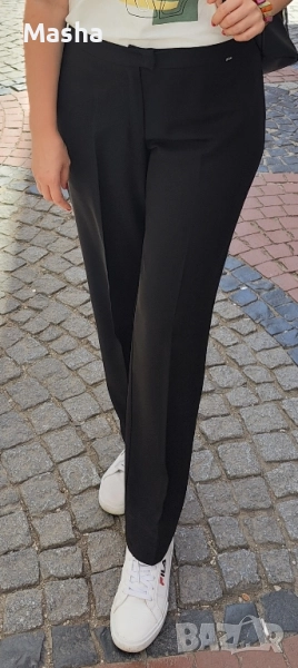 Женски черни панталони ХL, снимка 1
