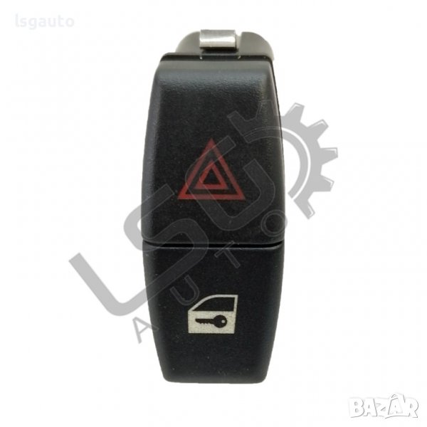 Бутон аварийни светлини и централно заключване BMW 5 Series (E60,E61) 2003-2010 B170622N-256, снимка 1