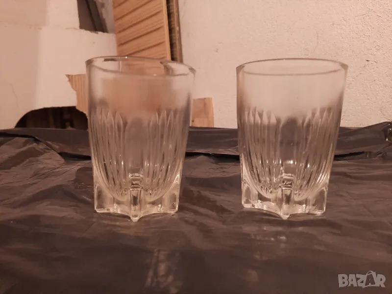 Масивни чаши от соца за безалкохолно, уиски - 8 броя, снимка 1