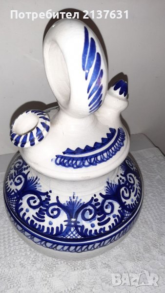 НОВ  ! ГОЛЯМ ПОРЦЕЛАНОВ БАРДУК  - 2 литра , снимка 1