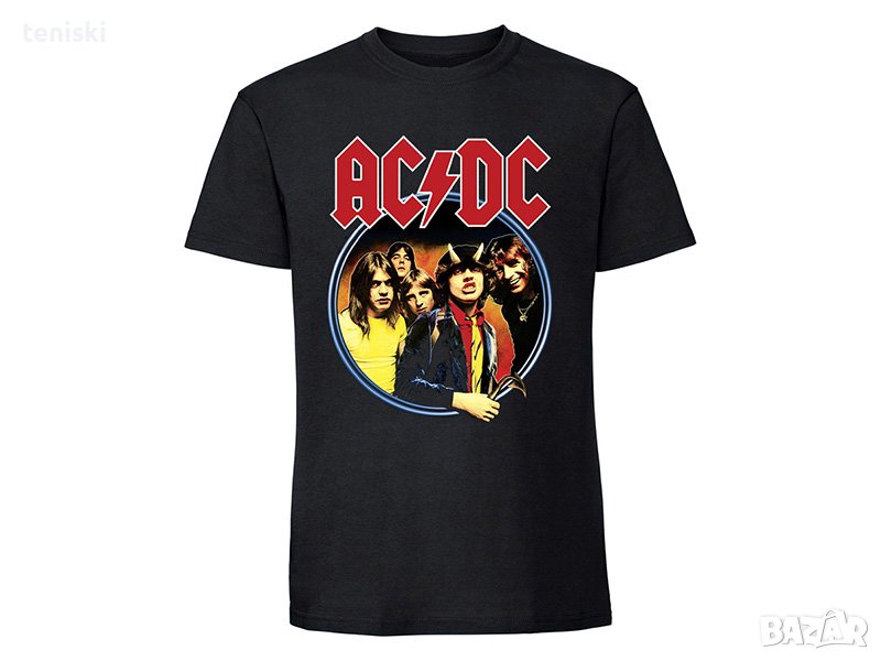  Рок тениска AC/DC Модели и размери , снимка 1