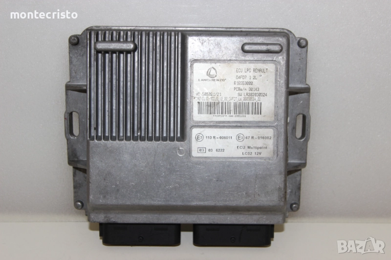 Компютър LPG Landi Renzo Renault Clio III (2005-2013г.) 616553000 / 1.2 16V Hi-Flex, снимка 1