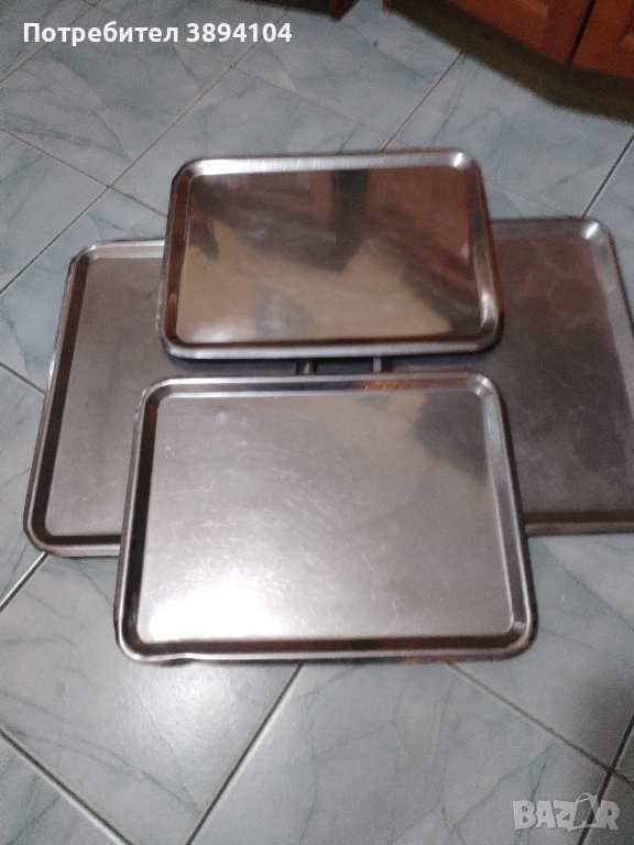  Табла за сервиране неръждаема стомана, снимка 1