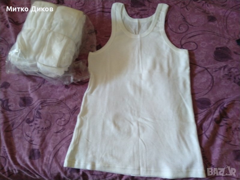 Потник памучен Лотос български-нов-12 броя-размер С/М, снимка 1