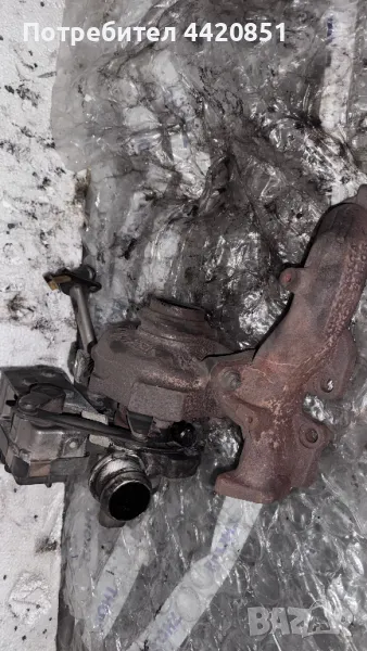 Турбо компресор за Peugeot 407 - 4U3Q-6K682-BJ / 733340-12, снимка 1