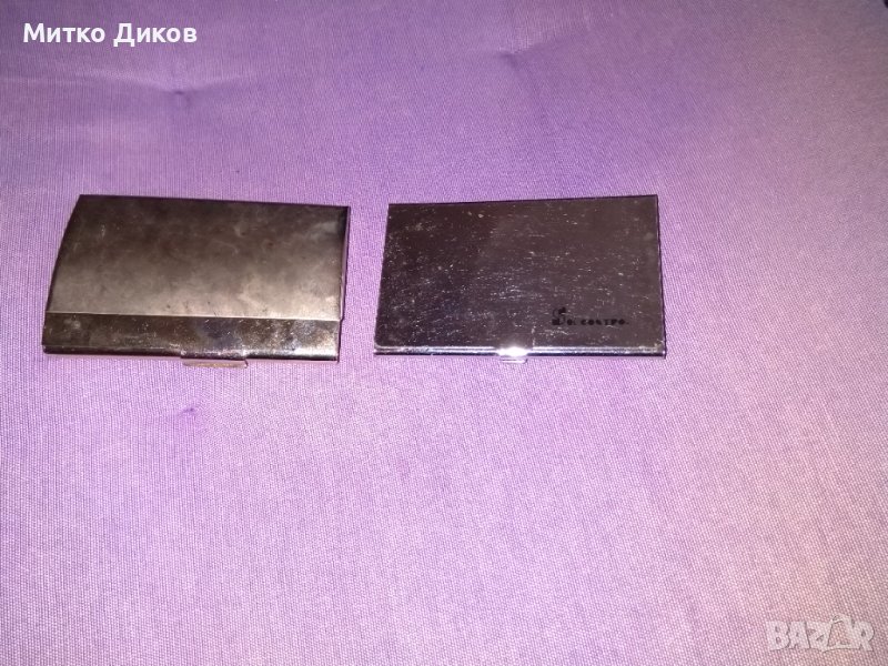 Метални калъвчета за карти -лични документи-спести пари за нови ако си умен, снимка 1