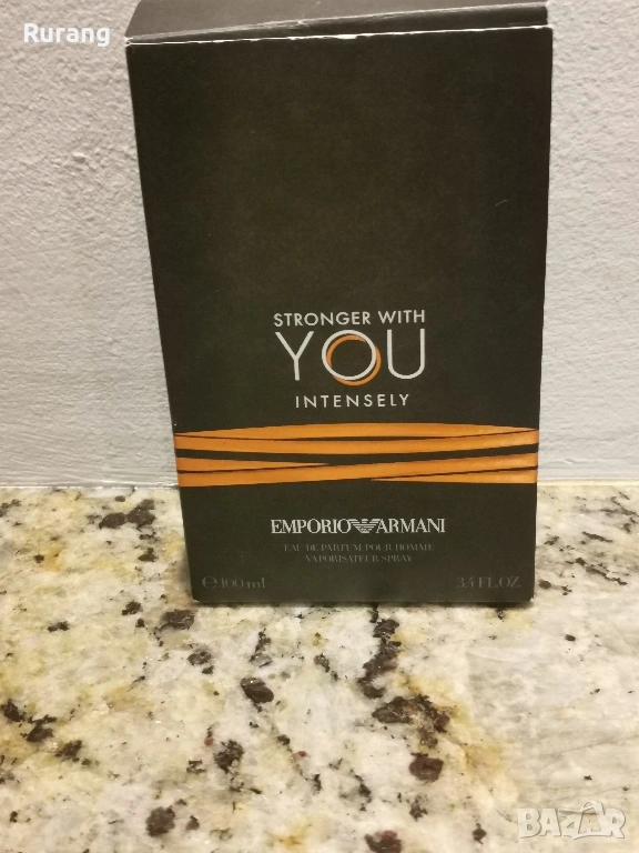 Оригинален парфюм Giorgio Armani Stronger with You Intensely 100 ml EDP , снимка 1
