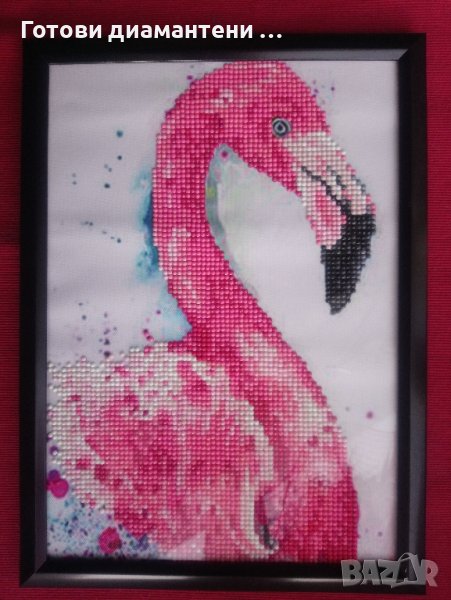 Диамантен гоблен Фламинго , снимка 1