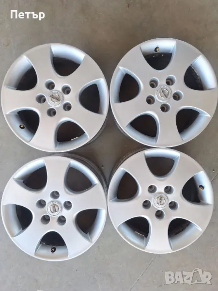 ОРИГИНАЛНИ АЛУМИНИЕВИ ДЖАНТИ ЗА НИСАН-5Х114.3Х66-16 цола, снимка 1