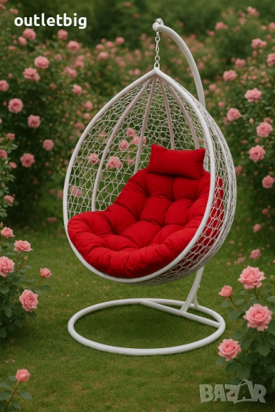 Градинска висяща люлка тип гнездо,яйце–Промоция!, снимка 1