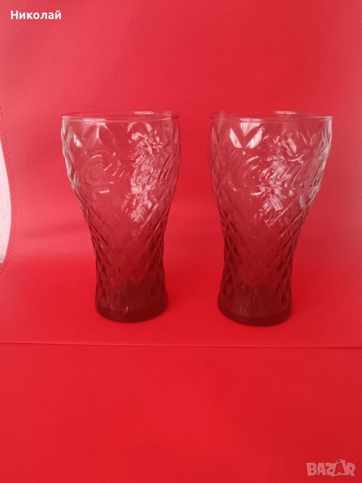 Чаши за Кока Кола 6 + 6 бр., снимка 1