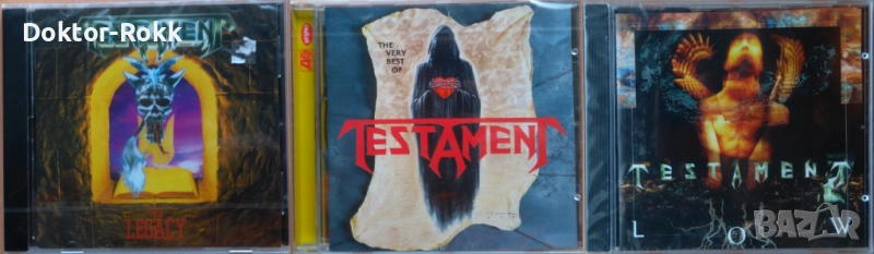 Testament – оригинални  дискове, снимка 1