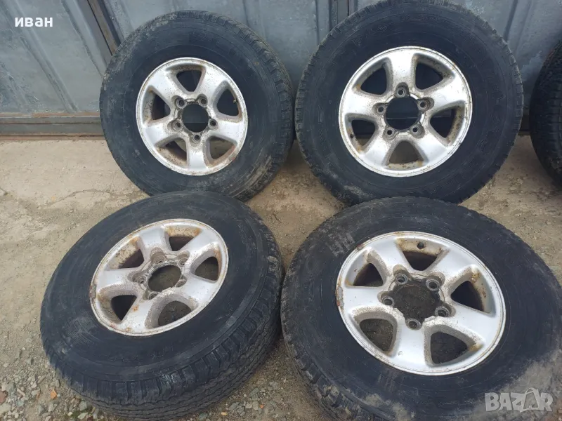 Джанти 16- ки 5х150 от Тойота Ленд Крузер 100, снимка 1