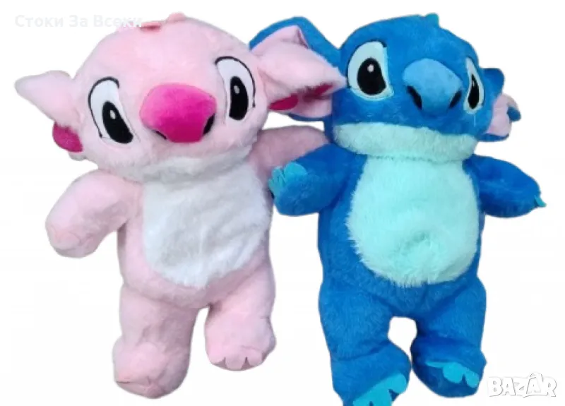 Интерактивна плюшена играчка Стич с дишаща функция - перфектният приятел за гушкане, снимка 1