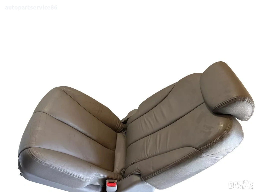 Задна дясна седалка втори ред кожена сива за KIA Carnival (2006–2012), снимка 1